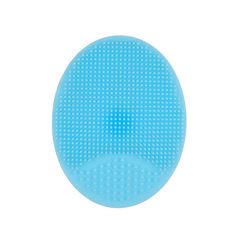 Спонж для умывания силиконовый Accessories XX2808-10, голубой, 6,5 см