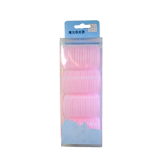 Бигуди Accessories Липучки, розовые 20/30/40 мм, 12 шт