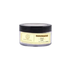 Крем для лица массажный Khadi Natural “Золото” с маслом ши, 50 гр