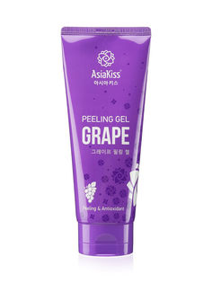 Пилинг гель для лица с экстрактом винограда Asiakiss grape peeling gel, 180мл