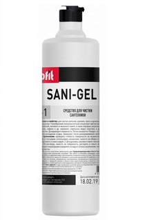 Универсальное средство-гель для мытья сантехники PRO-BRITE PROFIT SANI-GEL 1л