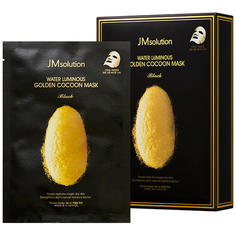 Тканевая маска Jm Solution Water Luminous Golden Cocoon Mask с шелкопрядом 45грх10 шт