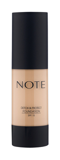 Тональная основа для лица Note Detox And Protect Foundation SPF 15 30мл