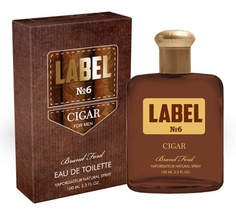 Туалетная вода мужская Delta parfum Label №6 CIGAR