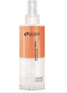 Масло Sergio Professional Styling двухфазное сыворотка для волос, 150мл