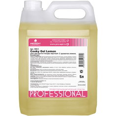 Гель для мытья посуды эконом-класса PROSEPT Cooky Gel Lemon с ароматом лимона 5 л
