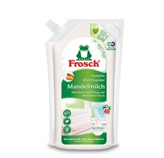 Frosch Концентрированный ополаскиватель для белья Миндальное молочко, 1 л