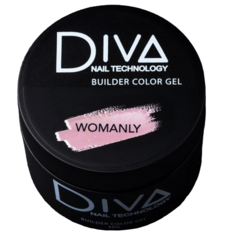 Гель для наращивания ногтей Diva Nail Technology камуфлирующий розовый нюд 30 г