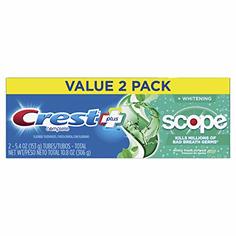 Зубная паста Crest COMPLETE WHITENING PLUSE SCOPE TOOTHPASTE 306 г х 2 уп.