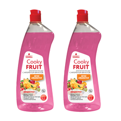 Комплект Гель для мытья посуды Prosept Cooky Fruit с ароматом фруктов 1 литр х 2 шт