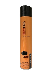 Лак для волос ROWENA professional с Аргана, Fixing Hold Hair Spray 400 мл