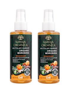 Комплект Био-Гель для умывания Karelia Organica Organic Moroshka Увлажняющий 150 мл х 2 шт