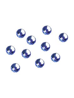 Стразы термоклеевые цветные Swarovski в баночке, SS4, 230-250шт. 05 Lt. Sapphire