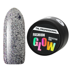 Гель для дизайна ногтей TNL Professional Fashion glow №02 сверкающий аметист 5 мл
