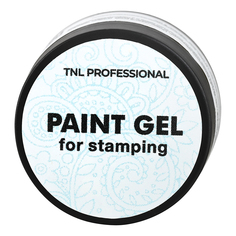 Гель-краска для стемпинга TNL Professional №02 черная 5 мл