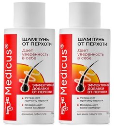 Комплект Шампунь от перхоти Medicus 150 мл х 2 шт