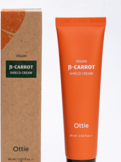 Укрепляющий крем на основе органической моркови Ottie Vegan Beta-Carrot Shield Cream