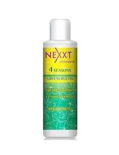 Шампунь Nexprof витаминный для волос весна-лето Professional Greenergetik 4 Seasons, 200мл