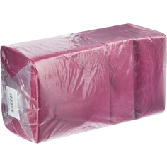 Салфетки бумажные Комус Биг-пак 33х33см однослойные бордо 300 шт уп