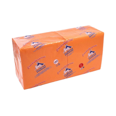 Салфетки Комус бумажные Profi Pack однослойные 33х33см оранжевый 250 шт./уп.