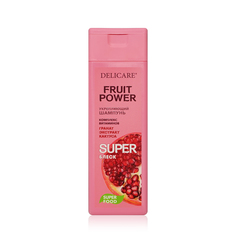 Шампунь для волос Delicare Fruit Power укрепление и суперблеск с экстрактом граната 280мл