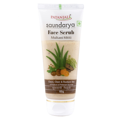 Скраб для лица Patanjali саундарья мултани мити 60гр