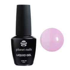 Гель Planet Nails - Liquid Gel Rose моделирующий гель розовый 10 мл