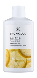 Шампунь Для частого применения Для всех типов волос Eva Mosaic с имбиремлимоном и яблоком