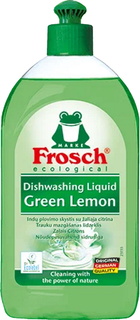Frosch Средство для мытья посуды Green Lemon 0.5 л