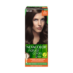 Крем-краска для волос Nevacolor Natural Colors Стойкая 5. Light brown Светлый шатен