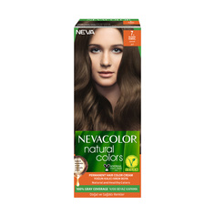 Крем-краска для волос Nevacolor Natural Colors Стойкая 7. Blonde Русый