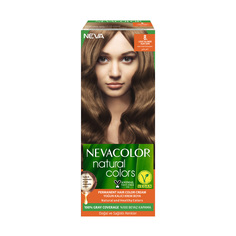 Крем-краска для волос Nevacolor Natural Colors Стойкая 8. Light blonde Светлый блондин