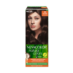 Крем-краска для волос Nevacolor Natural Colors Стойкая 5.4 Light chestnut Светлый каштан
