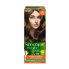 Крем-краска для волос Nevacolor Natural Colors Стойкая 6.3 Nutshell Скорлупа лесного ореха