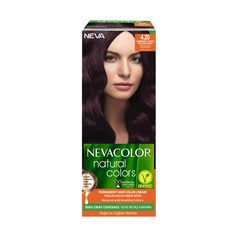 Крем-краска для волос Nevacolor Natural Colors 4.20 Баклажановый фиолетовый