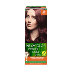 Крем-краска для волос Nevacolor Natural Colors Стойкая 5.66 Wine Red Вино красное дерево