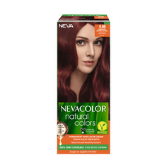 Крем-краска для волос Nevacolor Natural Colors Стойкая 6.66 Магическое красное дерево