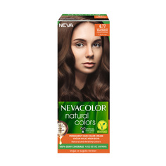 Крем-краска для волос Nevacolor Natural Colors Стойкая 6.77 Горячий шоколад