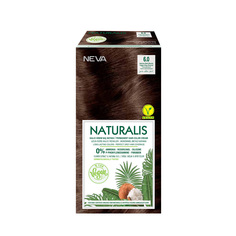 Крем-краска для волос Naturalis Vegan Стойкая 6.0 Насыщенный темно-каштановый