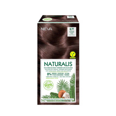 Крем-краска для волос Naturalis Vegan Стойкая 6.77 Горячий шоколад
