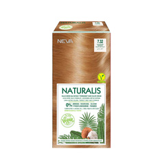 Крем-краска для волос Naturalis Vegan Стойкая 7.32 Медово-коричневый