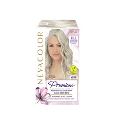 Крем краска для волос Nevacolor Premium стойкая 10.1 Пепельный светлый платиновый