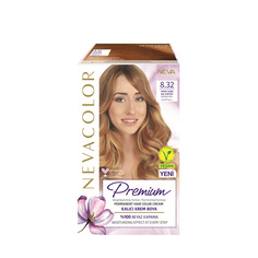 Крем краска для волос Nevacolor Premium стойкая 8.32 Медовая пена