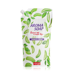 Жидкое мыло Aroma Soap белый чай и алоэ вера 1000 мл