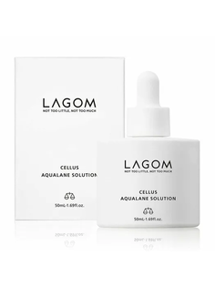 Сыворотка для лица Lagom Cellus Aqualane Solution с ферментированным скваланом 50мл