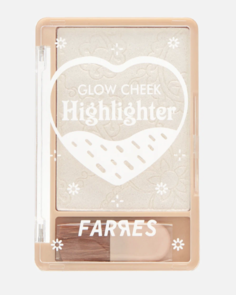Хайлайтер для лица Фаррес Farres cosmetics Glow Cheek Highlighter 3205-01, 9,6 г