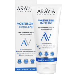 Крем для лица и тела Аравия Aravia Laboratories увлажняющий Moisturizing Emollient 200
