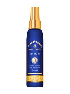 Cухое водостойкое масло для загара Orient Garden Sun Dry Oil SPF 15