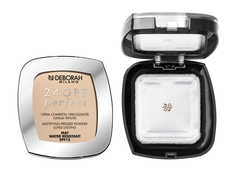 Матирующая стойкая пудра Deborah Milano 24 Ore Perfect Compact Mattifying Pressed Powder