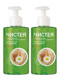 Комплект Антибактериальное жидкое мыло Чистея 450 мл х 2 шт ООО ВИТА ПУЛ